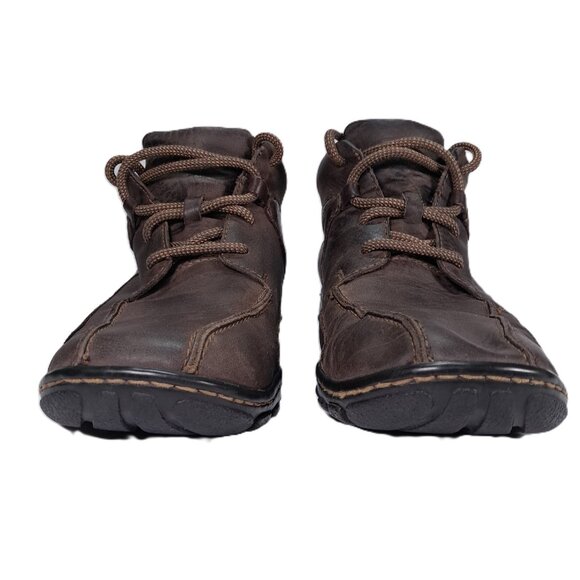 Born Ankle Boots Men US 8, EU 41 Brown Leather Casual Lace Up Chukka - Picture 8 of 16